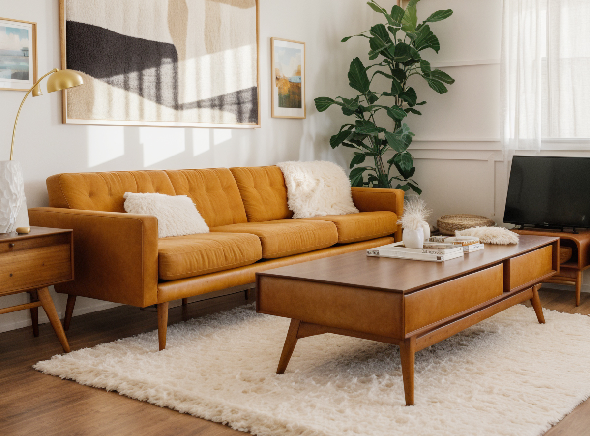 7 Ways to Transform Your Living Room into a Mid-Century Modern Style